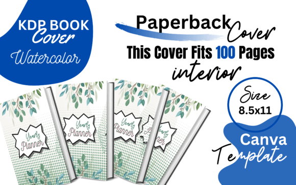 Download Yearly Planner ✴ Canva Cover Template - Yearly planner Collection
