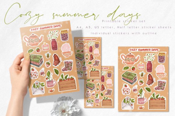 Download Summer Sticker Sheets - Sticker sheets Collection