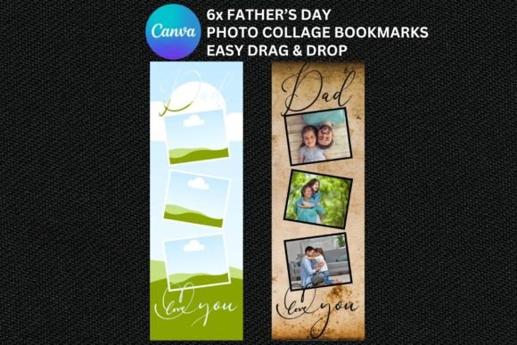 Download Photo Collage Fathers Day Bookmarks - Collage Collection