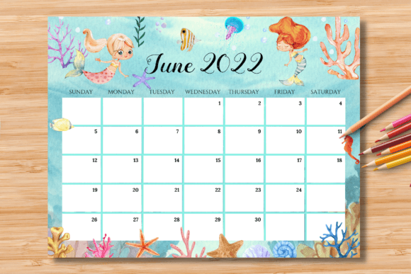 Download Editable/Fillable June 2022 Calendar - Premium Resources